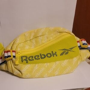 Reebok Yellow Waist Bag with Logo